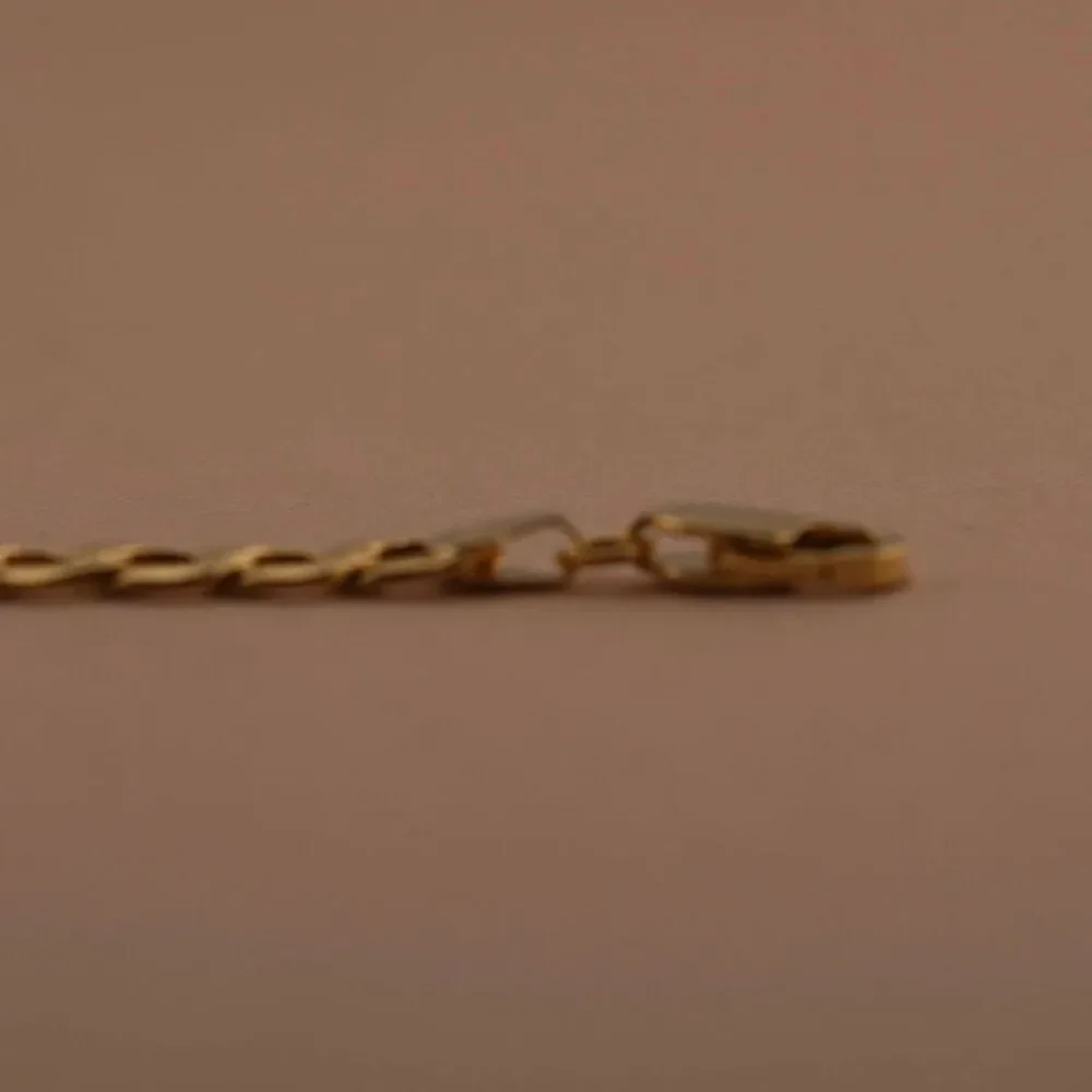 14K Real Gold 4.8 mm Cuban Chain Bracelet | Birthday Gift | Real Gold Cuban |